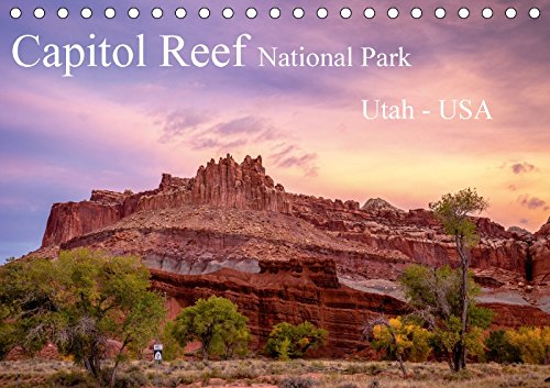 Capitol Reef National Park, Utah - USA (Tischkalender 2018 DIN A5 quer): Überwältigende Felsformationen und Farben zeichnen den Capitol Reef National ... Klinder, Thomas Leisure, Home & Garden