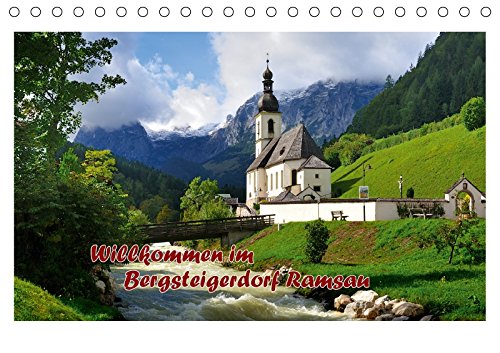 Willkommen im Bergsteigerdorf Ramsau (Tischkalender 2018 DIN A5 quer): Imposante Berglandschaften und traumhafte Wanderwege mit herrlicher Aussicht, ... Wilczek, Dieter-M. Leisure, Home & Garden