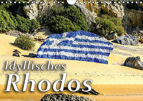 Idyllisches Rhodos (Wandkalender 2018 DIN A4 quer): Die schönsten und idyllischsten Orte auf Rhodos (Monatskalender, 14 Seiten ) (CALVENDO Orte) Kübler, Harry Leisure, Home & Garden