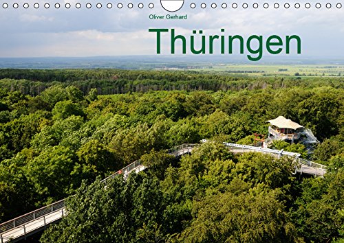 Thüringen (Wandkalender 2019 DIN A4 quer): Thüringens schönste Städte und Landschaften. (Monatskalender, 14 Seiten ) (CALVENDO Orte) Leisure, Home & Garden