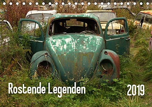 Rostende Legenden (Tischkalender 2019 DIN A5 quer): Rostende Käfer und T1 Bullis in einem vergessenen Wald (Monatskalender, 14 Seiten ) (CALVENDO Mobilitaet) Politics & History