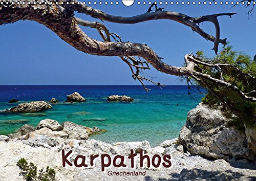 Karpathos / Griechenland (Wandkalender 2019 DIN A3 quer): Griechisches Insel-Flair abseits des großen Touristenrummels (Monatskalender, 14 Seiten ) (CALVENDO Orte) Leisure, Home & Garden