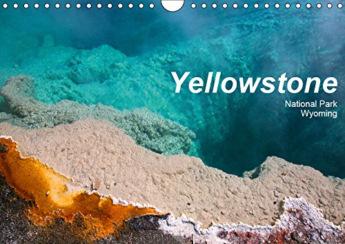Yellowstone National Park Wyoming (Wandkalender 2019 DIN A4 quer): Momentaufnahmen aus dem ältesten Nationalpark der Welt (Monatskalender, 14 Seiten ) (CALVENDO Orte) Travel Books