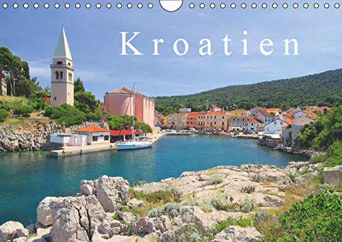 Kroatien (Wandkalender 2019 DIN A4 quer): Dieser Kalender führt Sie von der felsigen Küste des Kvarner Golfes bis nach Dubrovnik in Dalmatien. Zwölf ... von Kroatien. (Monatskalender, 14 Seiten ) Leisure, Home & Garden