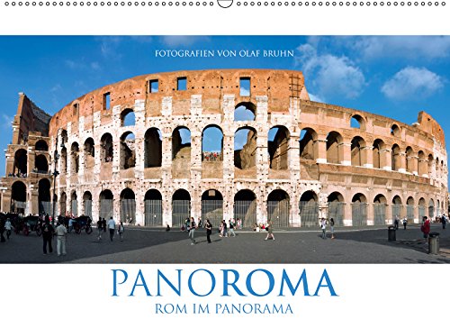 PANOROMA - Rom im Panorama (Wandkalender 2019 DIN A2 quer): Panorama-Fotografien aus der ewigen Stadt (Monatskalender, 14 Seiten ) (CALVENDO Orte) Leisure, Home & Garden
