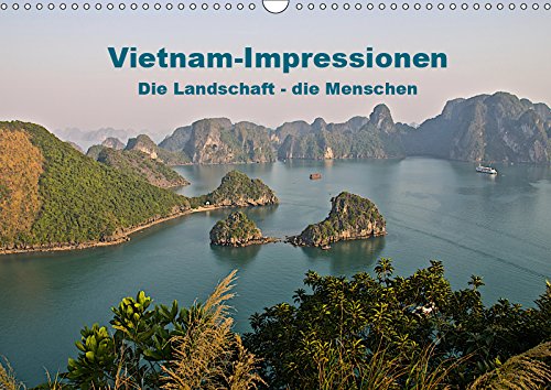 Vietnam Impressionen / Die Landschaft – die Menschen (Wandkalender 2019 DIN A3 quer): Impressionen von einer Reise nach Vietnam (Monatskalender, 14 Seiten ) (CALVENDO Orte) Photography