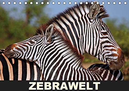 ZEBRAWELT (Tischkalender 2019 DIN A5 quer): Tierisch gestreift durch Afrika (Monatskalender, 14 Seiten ) (CALVENDO Tiere) Leisure, Home & Garden