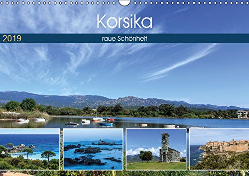 Korsika - raue Schönheit (Wandkalender 2019 DIN A3 quer): Korsika, rau und schön zugleich (Monatskalender, 14 Seiten ) (CALVENDO Natur) Leisure, Home & Garden