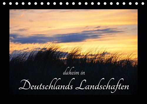 daheim in Deutschlands Landschaften (Tischkalender 2019 DIN A5 quer): Landschaftsaufnahmen von Deutschland (Monatskalender, 14 Seiten ) (CALVENDO Natur) Leisure, Home & Garden