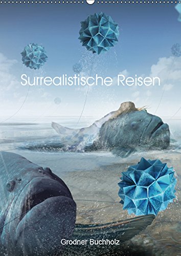 Surrealistische Reisen (Wandkalender 2019 DIN A2 hoch): Surrealistische Bilder von Grodner Buchholz (Planer, 14 Seiten ) book