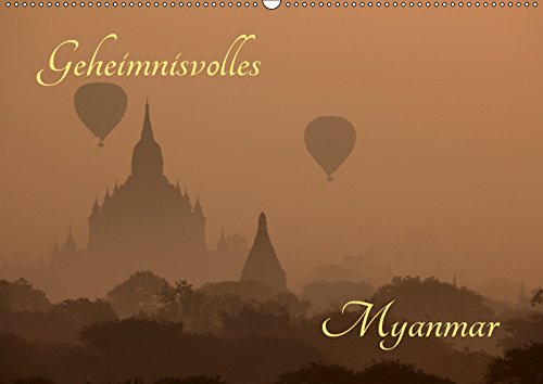 Geheimnisvolles Myanmar (Wandkalender 2019 DIN A2 quer): Bilder von Tempeln und Menschen aus Myanmar (Monatskalender, 14 Seiten ) (CALVENDO Orte) Leisure, Home & Garden