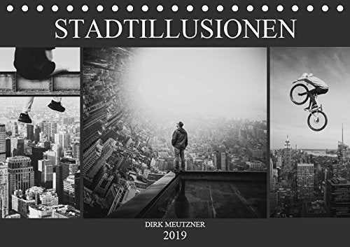 Stadtillusionen (Tischkalender 2019 DIN A5 quer): Illusionen, Wünsche und Tagträume im Bild (Monatskalender, 14 Seiten ) (CALVENDO Orte) Leisure, Home & Garden