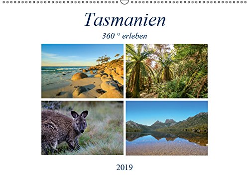 Tasmanien 360° erleben (Wandkalender 2019 DIN A2 quer): Erleben sie die schönsten Plätze Tasmaniens (Monatskalender, 14 Seiten ) (CALVENDO Orte) Leisure, Home & Garden