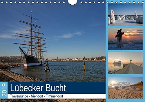 Lübecker Bucht - Travemünde - Niendorf - Timmendorf (Wandkalender 2019 DIN A4 quer): Die Lübecker Bucht ist eine Meeresbucht der Ostsee, die ... (Monatskalender, 14 Seiten ) (CALVENDO Natur) Leisure, Home & Garden