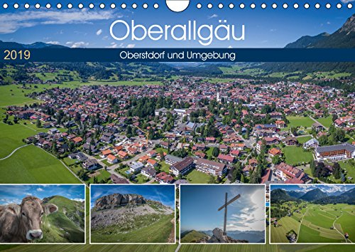 Oberallgäu - Oberstdorf und Umgebung (Wandkalender 2019 DIN A4 quer): Außergewöhnliche Landschaftsaufnahmen aus dem Süden Deutschlands (Monatskalender, 14 Seiten ) (CALVENDO Natur) Leisure, Home & Garden