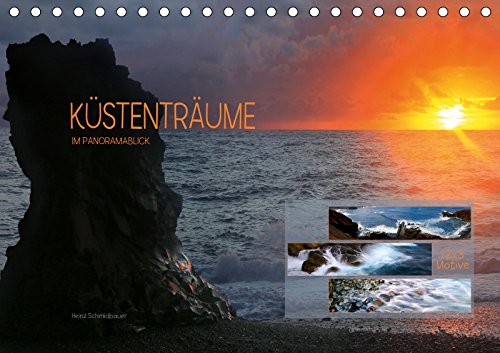 Küstenträume im Panoramablick (Tischkalender 2019 DIN A5 quer): Traumhafte Meeresküsten, Über- und Unterwasser (Monatskalender, 14 Seiten ) (CALVENDO Natur) Photography