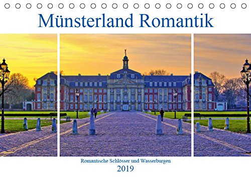 Münsterland Romantik - Romantische Schlösser und Wasserburgen (Tischkalender 2019 DIN A5 quer): Eindrucksvolle Burgen und romantische Schlösser, die ... (Monatskalender, 14 Seiten ) (CALVENDO Orte) Leisure, Home & Garden