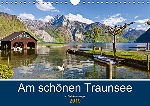 Am schönen Traunsee im Salzkammergut (Wandkalender 2019 DIN A4 quer): Die schönsten Traunseebilder (Monatskalender, 14 Seiten ) (CALVENDO Natur) Contemporary literature Books