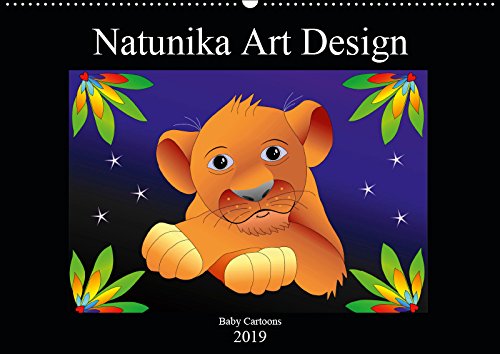 Natunika Art Design - Baby Cartoons 2019 (Wandkalender 2019 DIN A2 quer): Mit lustigen Baby Cartoons durchs Jahr! (Monatskalender, 14 Seiten ) (CALVENDO Spass) Leisure, Home & Garden