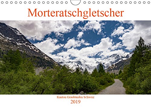 MorteratschgletscherCH-Version (Wandkalender 2019 DIN A4 quer): Ein Stück vergängliche Natuer. (Monatskalender, 14 Seiten ) (CALVENDO Natur) Film, Art & Culture