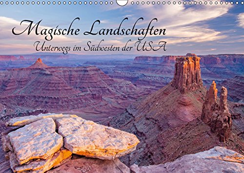 Magische Landschaften - Unterwegs im Südwesten der USA (Wandkalender 2019 DIN A3 quer): Faszinierende Landschaften und Canyons aus dem Südwesten der USA (Monatskalender, 14 Seiten ) (CALVENDO Natur) Leisure, Home & Garden