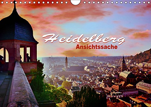 Heidelberg - Ansichtssache (Wandkalender 2019 DIN A4 quer): Heidelberg - die romantische Großstadt (Monatskalender, 14 Seiten ) (CALVENDO Orte) Leisure, Home & Garden