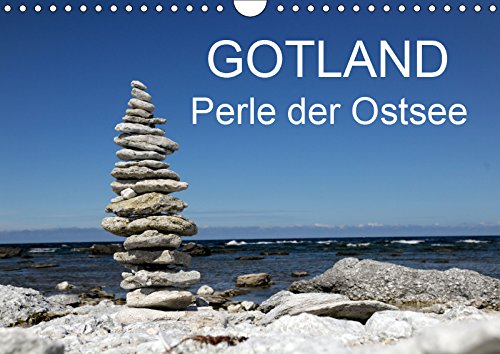 Gotland - Perle der Ostsee (Wandkalender 2019 DIN A4 quer): Die Küsten von Gotland mit Raukenformationen. (Monatskalender, 14 Seiten ) (CALVENDO Natur) Leisure, Home & Garden