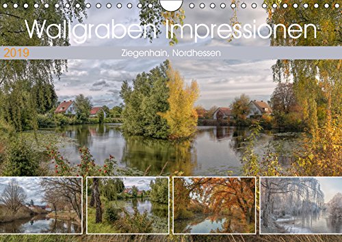 Wallgraben Impressionen (Wandkalender 2019 DIN A4 quer): Eine Entdeckungsreise durch die Jahreszeiten am Ufer eines alten Wallgrabens. (Monatskalender, 14 Seiten ) (CALVENDO Orte) Travel