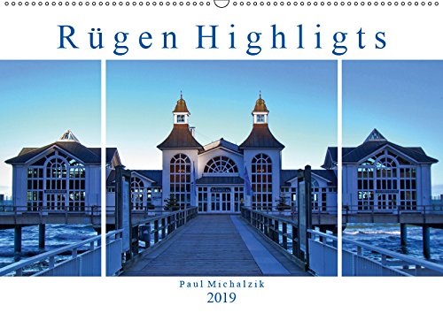 Rügen Highlights (Wandkalender 2019 DIN A2 quer): Insel Rügen, eine Ostseeperle (Monatskalender, 14 Seiten ) (CALVENDO Orte) Leisure, Home & Garden