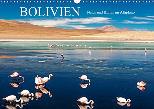 Bolivien - Natur und Kultur im Altiplano (Wandkalender 2019 DIN A3 quer): Beeindruckende Bilder aus dem Herzen Südamerikas (Monatskalender, 14 Seiten ) (CALVENDO Orte) Travel Books