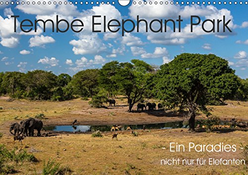 Tembe Elephant Park. Ein Paradies - nicht nur für Elefanten (Wandkalender 2019 DIN A3 quer): Das Wildschutzgebiet in Südafrika (Monatskalender, 14 Seiten ) (CALVENDO Natur) Leisure, Home & Garden