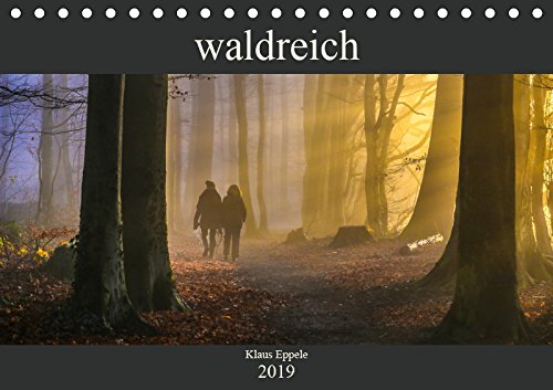 waldreich (Tischkalender 2019 DIN A5 quer): Wunderschöne Wälder laden zum Spaziergang ein (Monatskalender, 14 Seiten ) (CALVENDO Natur) Film, Art & Culture