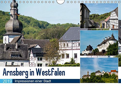Arnsberg in Westfalen (Wandkalender 2019 DIN A4 quer): Arnsberg in Westfalen - Perle des Sauerlandes (Monatskalender, 14 Seiten ) (CALVENDO Orte) Leisure, Home & Garden