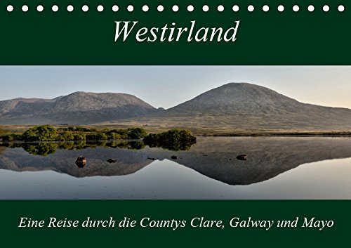 Westirland (Tischkalender 2019 DIN A5 quer): Landschaftsbilder aus dem Westen der Irischen Republik (Monatskalender, 14 Seiten ) (CALVENDO Natur) Leisure, Home & Garden