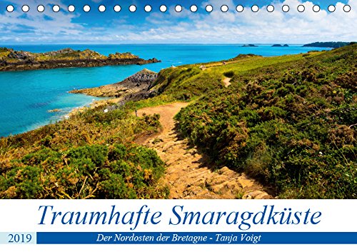 Traumhafte Smaragdküste (Tischkalender 2019 DIN A5 quer): Der Nordosten der Bretagne mit seinen wunderschönen Küsten und Städten gehört zu den ... ... Europas. (Monatskalender, 14 Seiten ) Leisure, Home & Garden