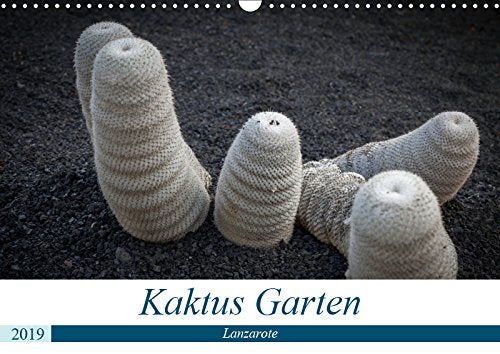 Kaktus Garten Lanzarote (Wandkalender 2019 DIN A3 quer): Der Jardin de Cactus, ein riesiger Kakteengarten (Monatskalender, 14 Seiten ) (CALVENDO Natur) Leisure, Home & Garden