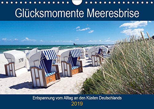 Glücksmomente Meeresbrise (Wandkalender 2019 DIN A4 quer): Lichtstimmungen an der See (Geburtstagskalender, 14 Seiten ) (CALVENDO Natur) Leisure, Home & Garden