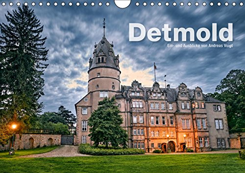 Detmold - Ein- und Ausblicke von Andreas Voigt (Wandkalender 2019 DIN A4 quer): Historische Altstadt inmitten des Naturparks Teutoburger Wald (Monatskalender, 14 Seiten ) (CALVENDO Orte) Travel Books