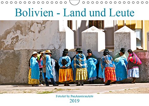 Bolivien - Land und Leute (Wandkalender 2019 DIN A4 quer): Bolivien, ein lateinamerikanischer Binnenstaat mit lebendiger Tradition und spektakulärer Natur (Monatskalender, 14 Seiten ) (CALVENDO Natur) Leisure, Home & Garden