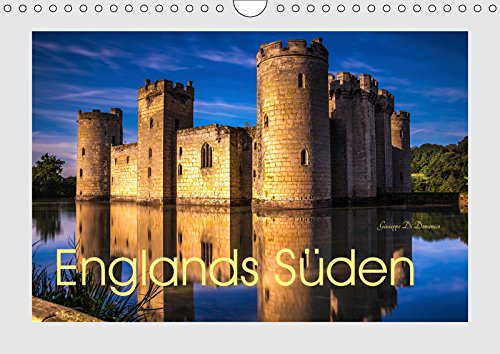Englands Süden (Wandkalender 2019 DIN A4 quer): Südengland: raue Klippen, malerische Dörfer und geheime Kultstätten (Monatskalender, 14 Seiten ) (CALVENDO Orte) Leisure, Home & Garden