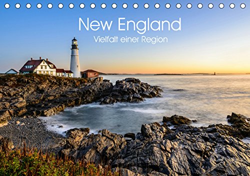 New England - Vielfalt einer Region (Tischkalender 2019 DIN A5 quer): Eine Reise durch Neuengland (Monatskalender, 14 Seiten ) (CALVENDO Orte) Travel