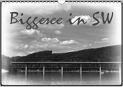 Biggesee in Schwarz-Weiß (Wandkalender 2019 DIN A4 quer): Ein romantisch verklärter Blick in Schwarz-Weiß auf den Biggesee im Sauerland (Monatskalender, 14 Seiten ) (CALVENDO Natur) Contemporary literature