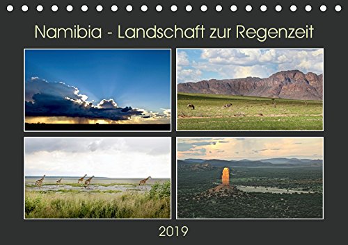 Namibia - Landschaft zur Regenzeit (Tischkalender 2019 DIN A5 quer): Wenn es regnet in Namibia grünt und blüht die Landschaft auf. Eine Reise mit ... (Monatskalender, 14 Seiten ) (CALVENDO Natur) Contemporary literature