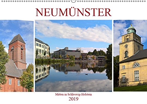 Neumünster - Mitten in Schleswig-Holstein (Wandkalender 2019 DIN A2 quer): Begleiten Sie uns durch die Idyllische kreisfreie Stadt Neumünster an der ... (Monatskalender, 14 Seiten ) (CALVENDO Orte) Leisure, Home & Garden