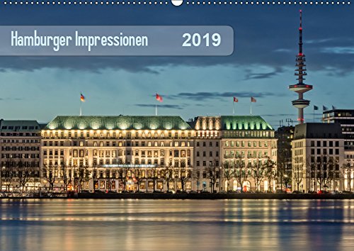 Hamburger Impressionen 2019 (Wandkalender 2019 DIN A2 quer): Impressionen aus Hamburg (Monatskalender, 14 Seiten ) (CALVENDO Orte) Travel