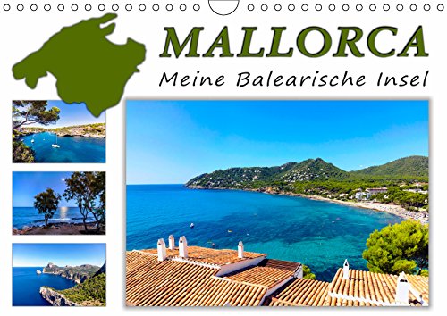 MALLORCA, Meine Balearische Insel (Wandkalender 2019 DIN A4 quer): Traumhafte Insel-Ansichten fernab vom Tourismus (Monatskalender, 14 Seiten ) (CALVENDO Natur) Leisure, Home & Garden