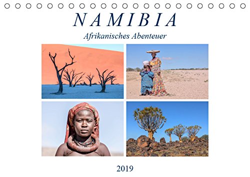 Namibia, afrikanisches Abenteuer (Tischkalender 2019 DIN A5 quer): Namibia, das Land der roten Sanddünen, wilder Tiere und karger Berge. (Monatskalender, 14 Seiten ) (CALVENDO Orte) Photography