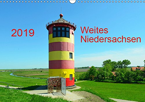 Weites Niedersachsen (Wandkalender 2019 DIN A3 quer): Niedersachsen - ein weites und vielfältiges Bundesland (Monatskalender, 14 Seiten ) (CALVENDO Orte) Photography