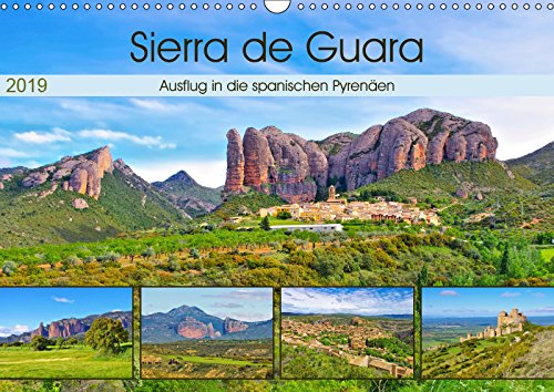 Sierra de Guara - Ausflug in die spanischen Pyrenäen (Wandkalender 2019 DIN A3 quer): Bildkalender der spektakulären südlichen Vorpyrenäen (Monatskalender, 14 Seiten ) (CALVENDO Orte) Leisure, Home & Garden