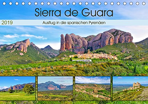 Sierra de Guara - Ausflug in die spanischen Pyrenäen (Tischkalender 2019 DIN A5 quer): Bildkalender der spektakulären südlichen Vorpyrenäen (Monatskalender, 14 Seiten ) (CALVENDO Orte) Leisure, Home & Garden